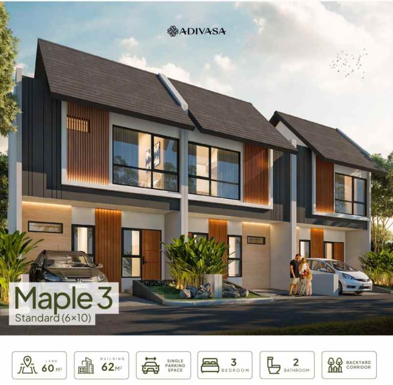 rumah mewah tengah kota