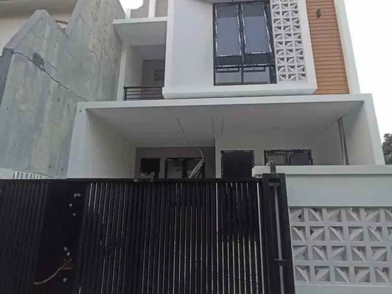 rumah minimalis baru fresh di pondok bambu duren sawit