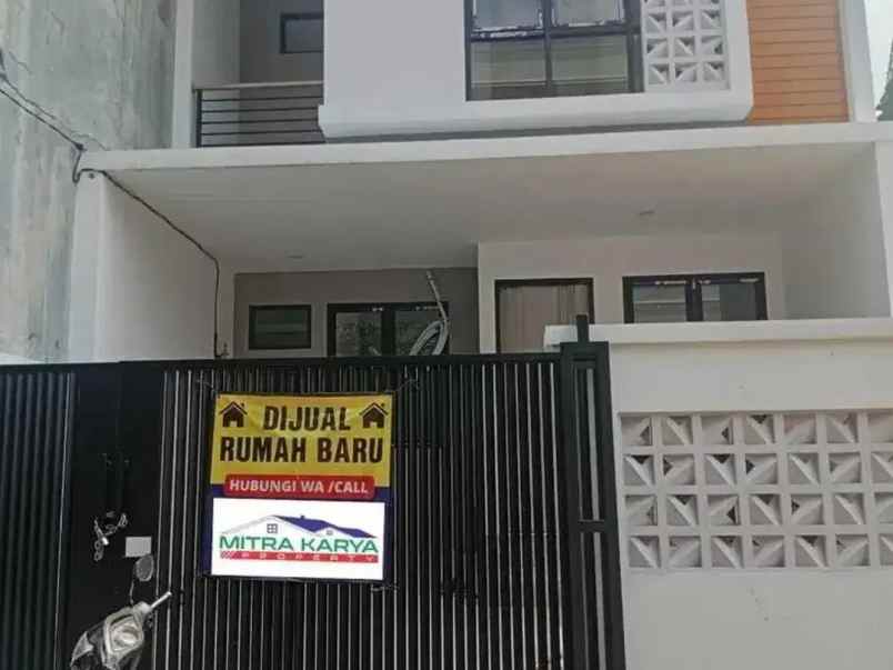 rumah minimalis baru fresh di pondok bambu duren sawit