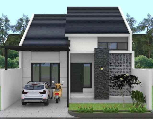 rumah modern minimalis di bintaro tangsel 500 jutaan