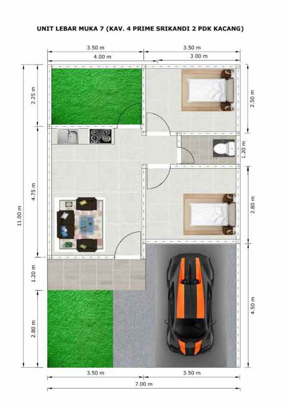 rumah modern minimalis di bintaro tangsel 500 jutaan