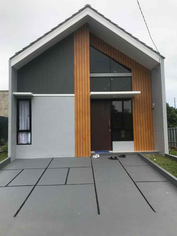 rumah murah 1 lantai scandinavian dekat stasiun