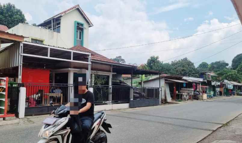 rumah pinggir jl pangeran sogiri tanah baru kota bogor