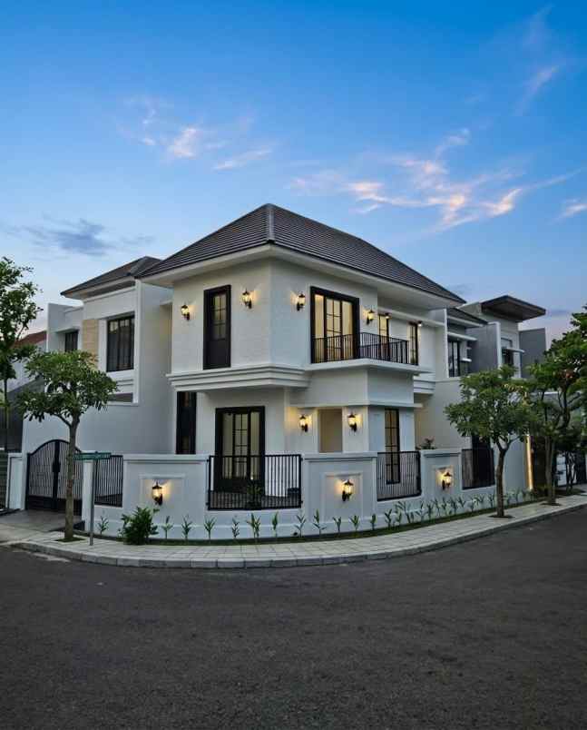 rumah rungkut asri new minimalis siap huni