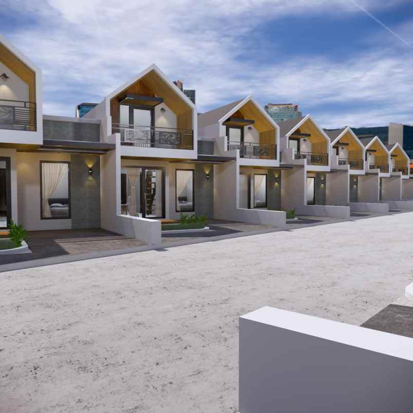 rumah scandinavian modern dekat candi prambanan