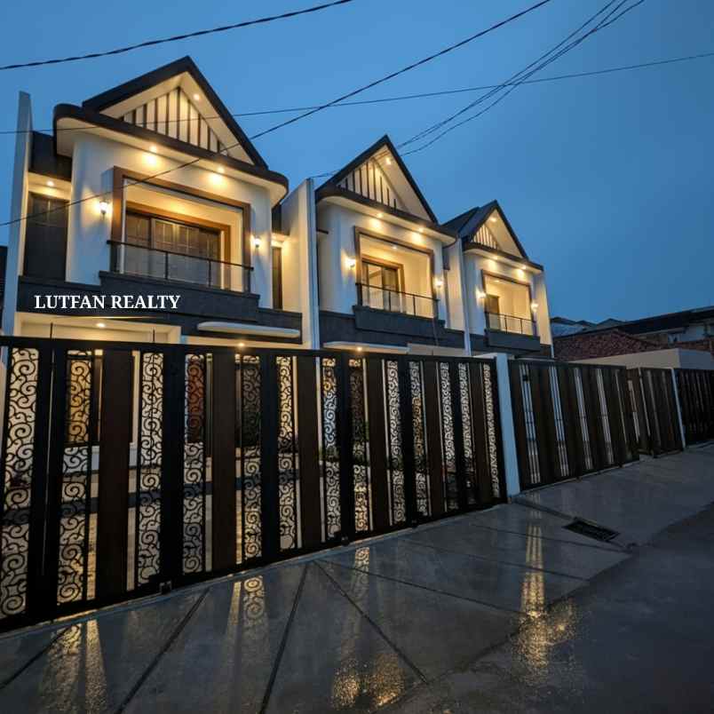 rumah skandinavian jagakarsa non cluster