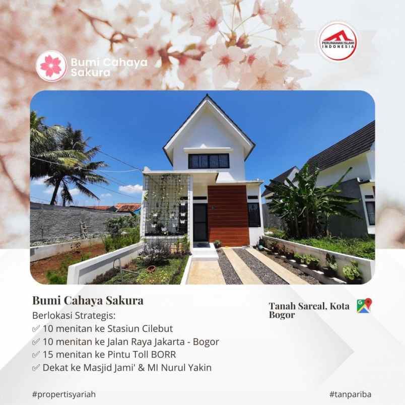 rumah tanah sareal bogor