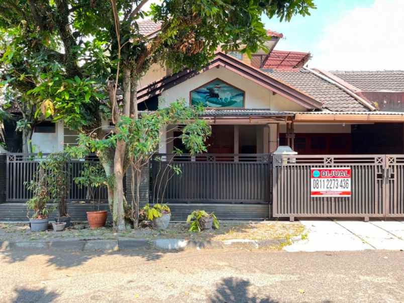 rumah terawat komplek baros cimahi row jalan besar