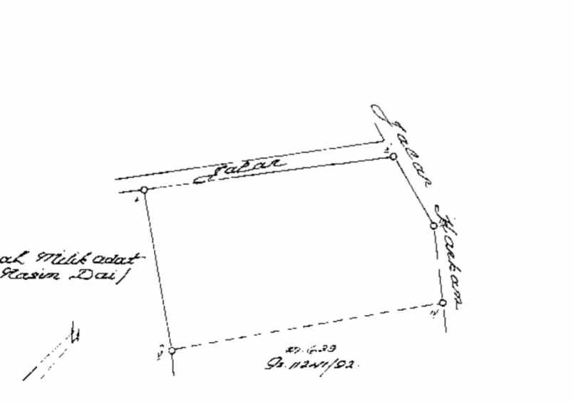 tanah jl kodiklat buaran