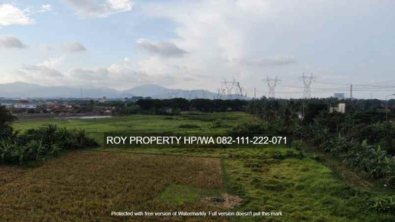 tanah jl raya bojonegara serdang