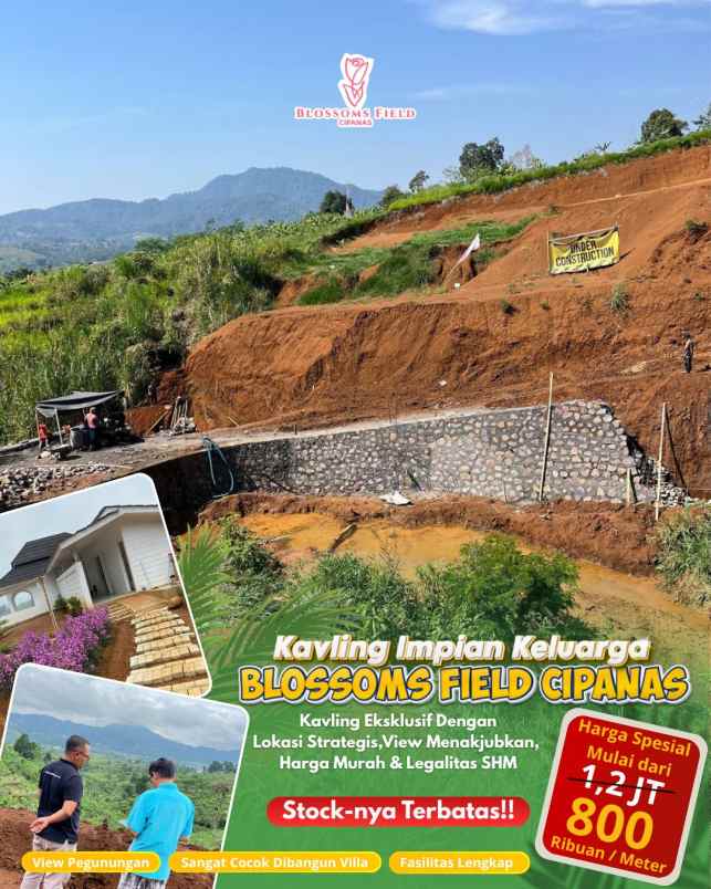 tanah kavling impian di sukaresmi cianjur