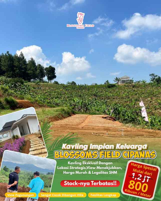 tanah kavling impian di sukaresmi cianjur