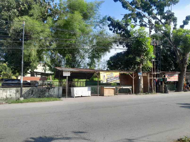 tanah lokasi startegis pinggir jalan dijual
