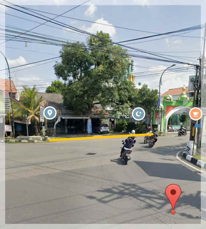 tanah strategis di jalan veteran kota jogja