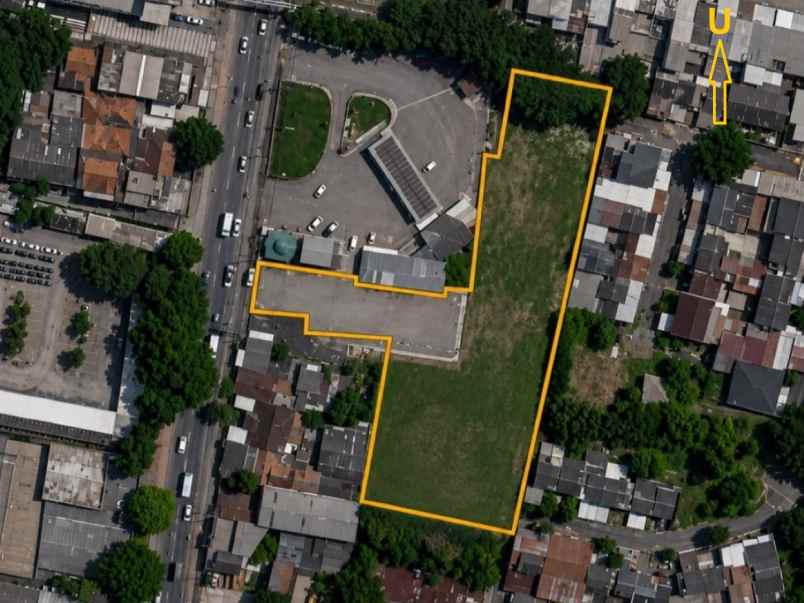 tanah strategis jalan raya narogong rawalumbu bekasi