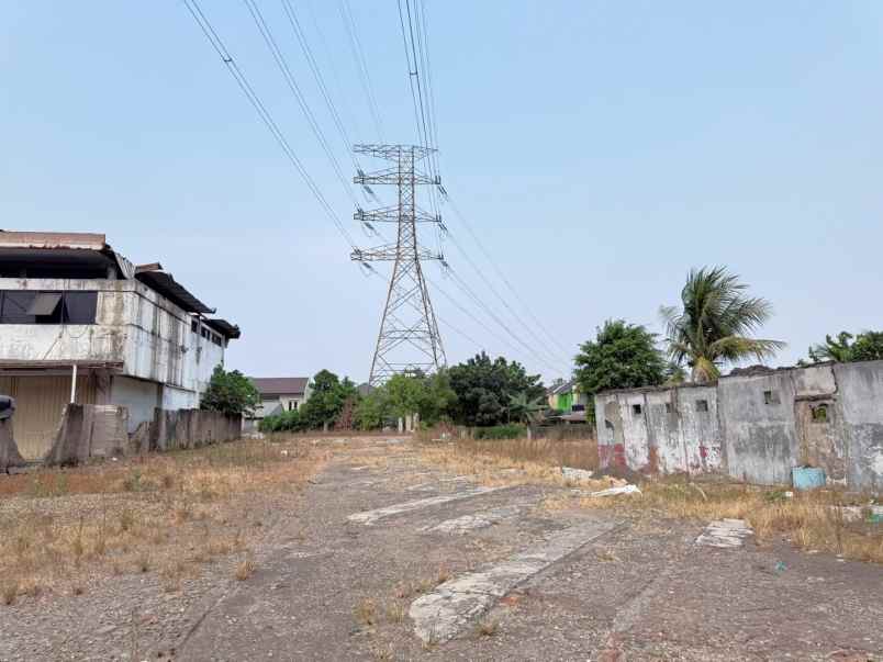 tanah strategis jalan raya narogong rawalumbu bekasi