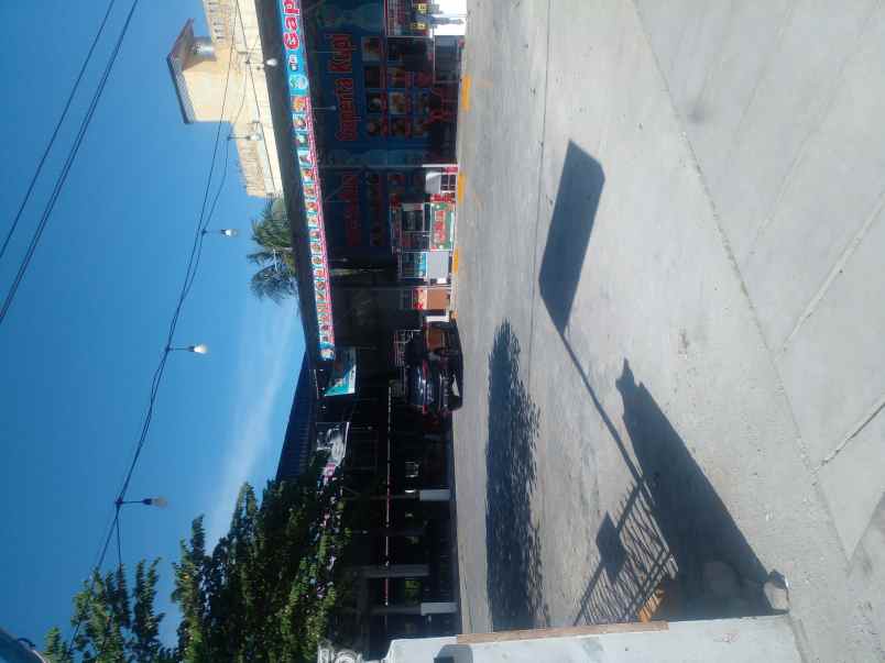 tanah strategis untuk usaha supermarket dll