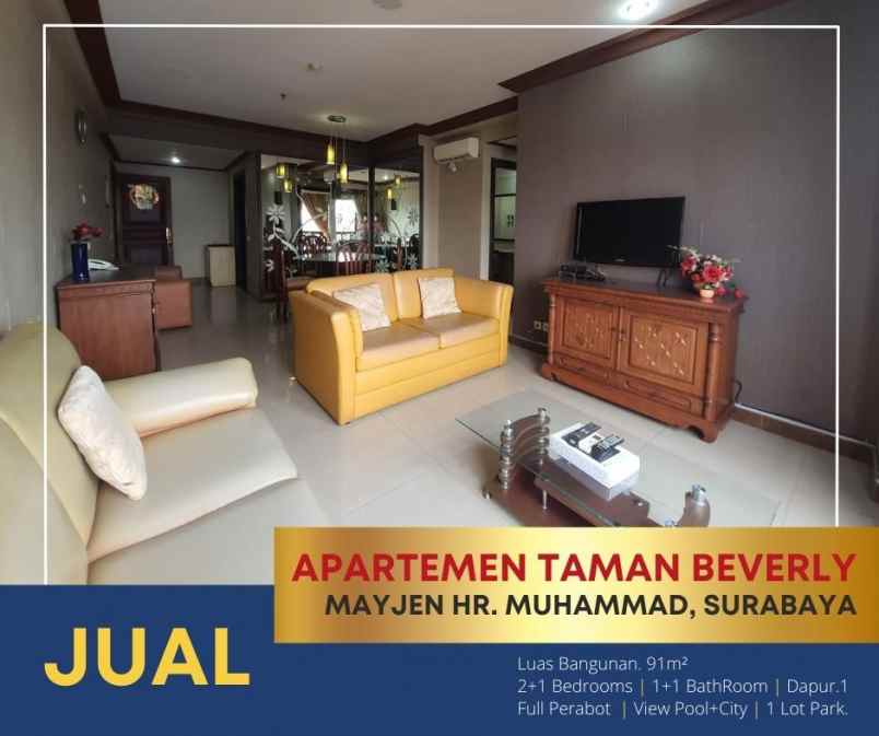Apartemen Taman Beverly Mayjen HR Muhammad Surabaya