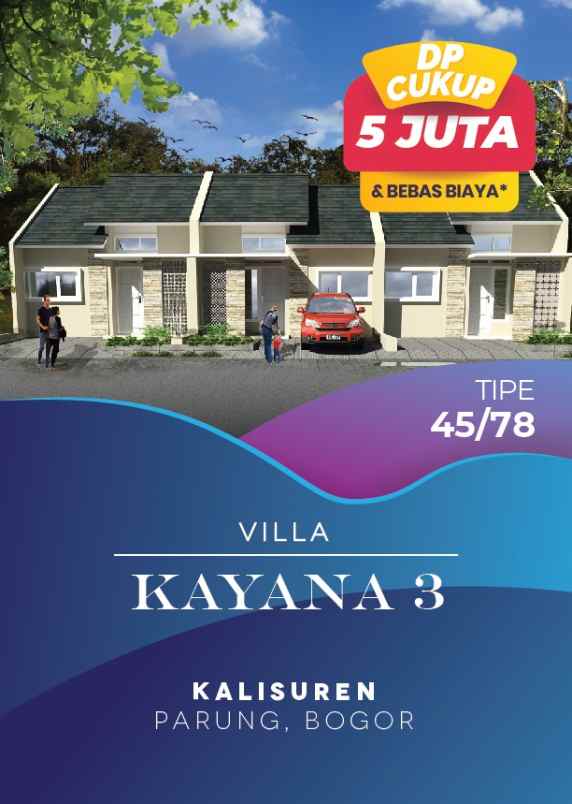 cluster ready villa kayana 3