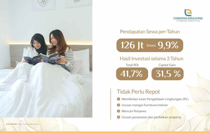 cordova eduliving investasi properti zaman now