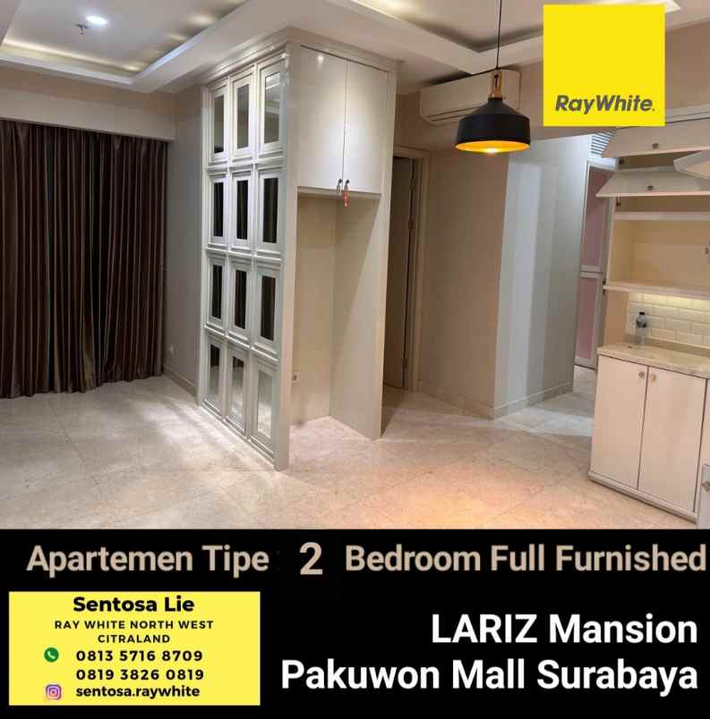dijual apartemen jalan pakuwon indah