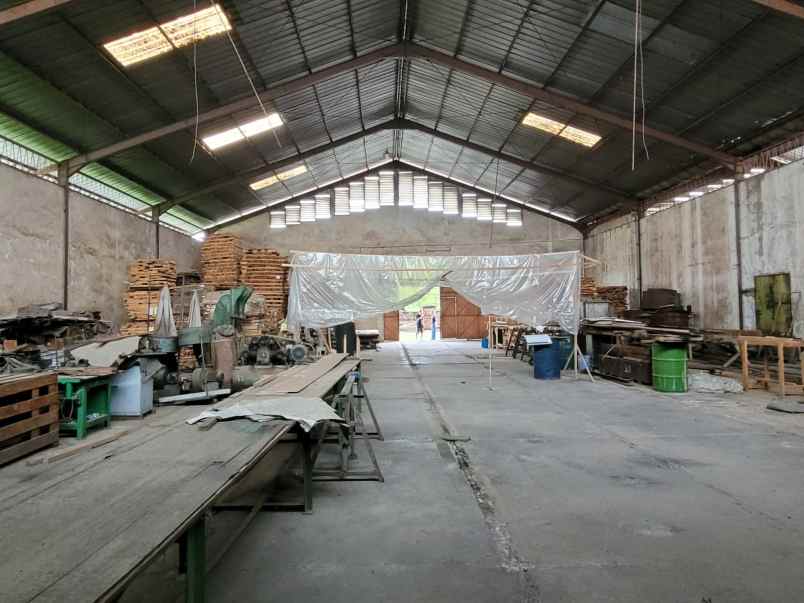 dijual disewakan tanah dan gudang di gedangan sidoarjo