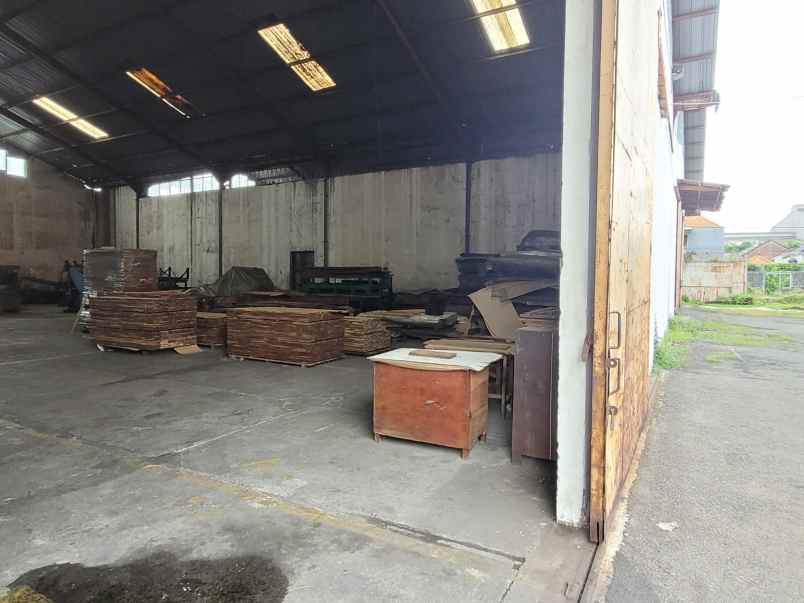 dijual disewakan tanah dan gudang di gedangan sidoarjo