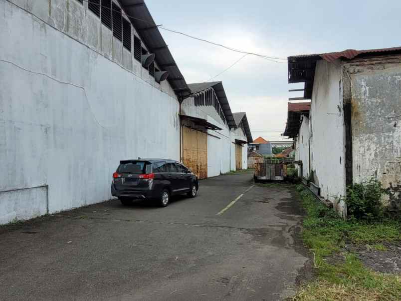 dijual disewakan tanah dan gudang di gedangan sidoarjo