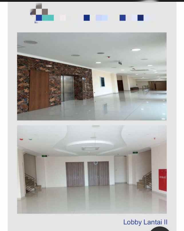 dijual gedung rumah sakit 3 lantai di legok tangerang