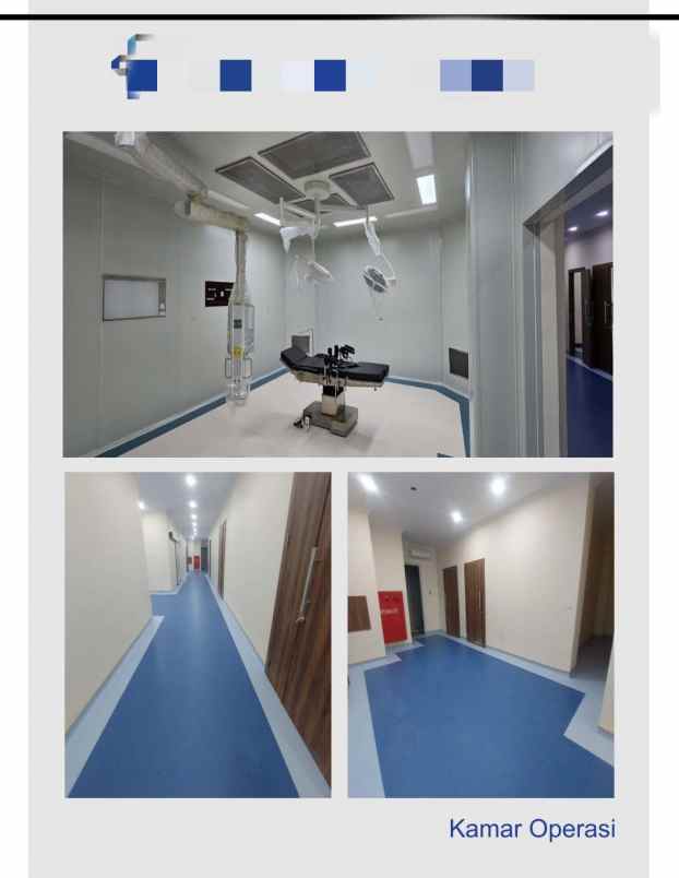 dijual gedung rumah sakit 3 lantai di legok tangerang