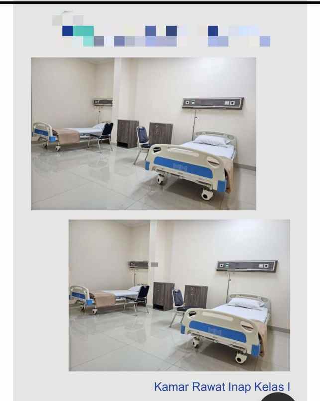 dijual gedung rumah sakit 3 lantai di legok tangerang