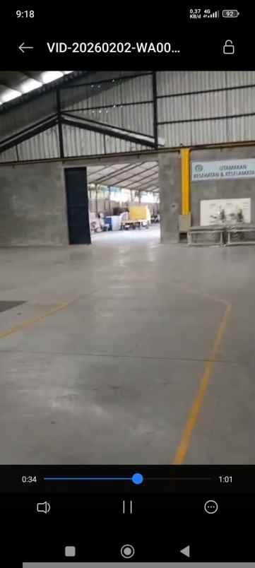 dijual gudang di ceper klaten