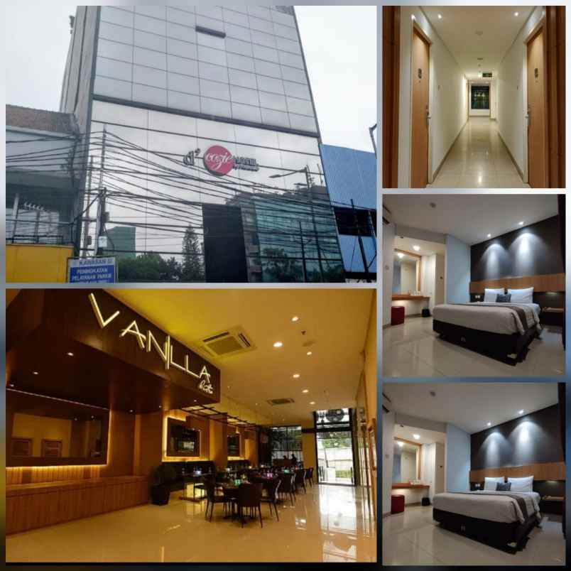 dijual hotel bintang 3 di blok m jakarta selatan