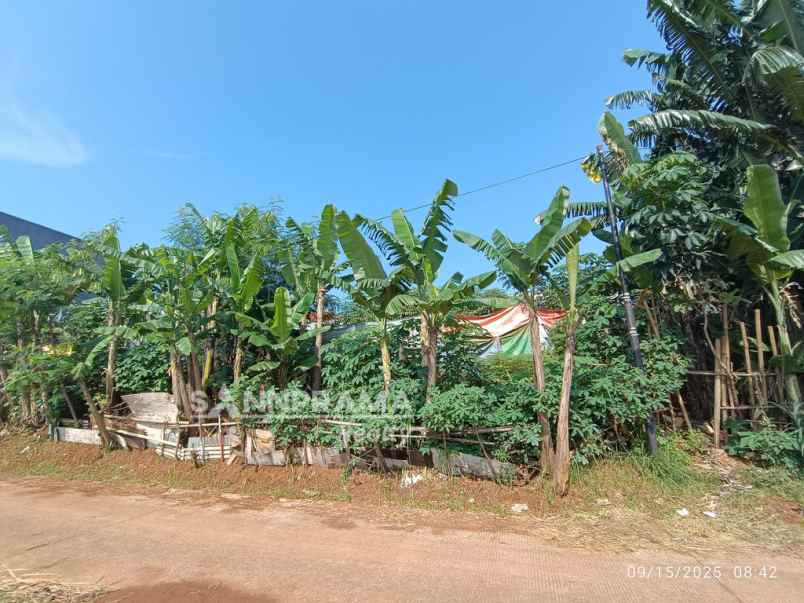 dijual kavling di grogol limo depok total luas 538m2