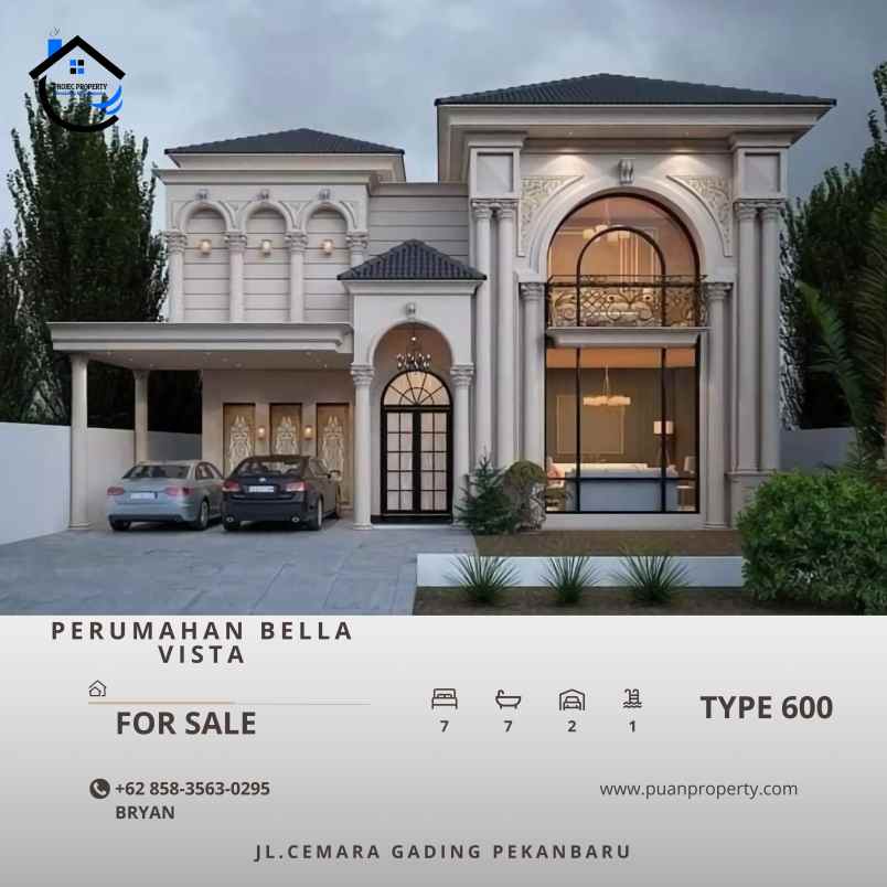 dijual perumahan bella vista