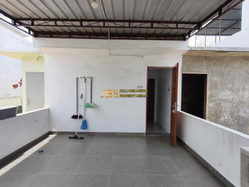 dijual ruko di jalan karantina medan kondisi siap huni