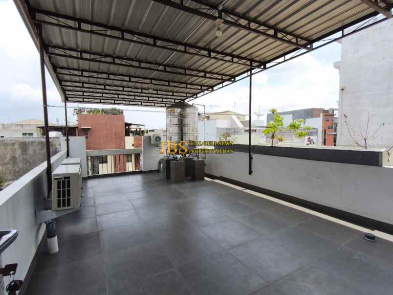 dijual ruko di jalan karantina medan kondisi siap huni