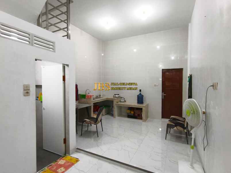 dijual ruko di jalan karantina medan kondisi siap huni