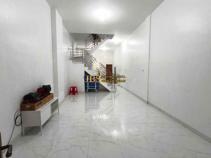 dijual ruko di jalan karantina medan kondisi siap huni