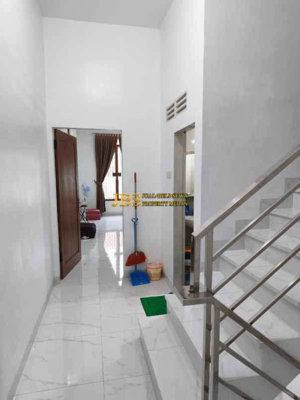 dijual ruko di jalan karantina medan kondisi siap huni