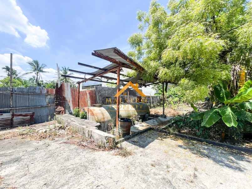 dijual ruko gudang kantor jalan paya bakung deli