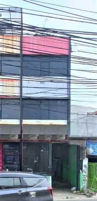 dijual ruko gudang kantor jalan raya hankam