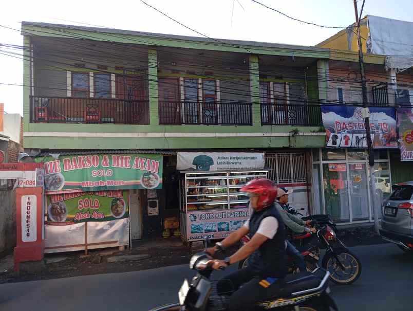 dijual ruko gudang kantor jalan raya kamojang