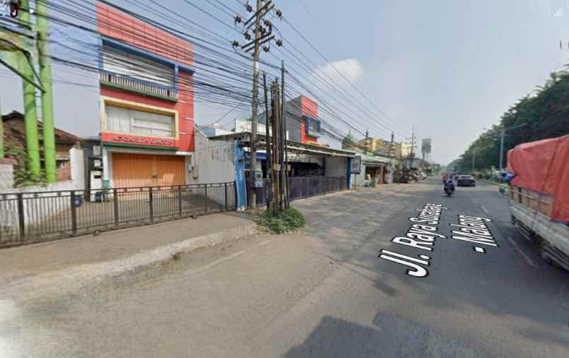 dijual ruko gudang kantor jalan raya tebel