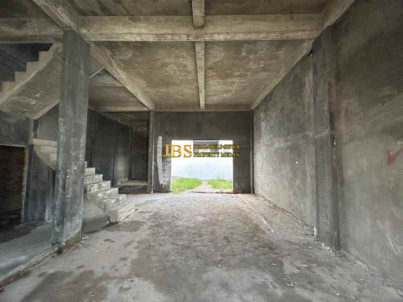 dijual ruko gudang kantor komplek deli village pulo