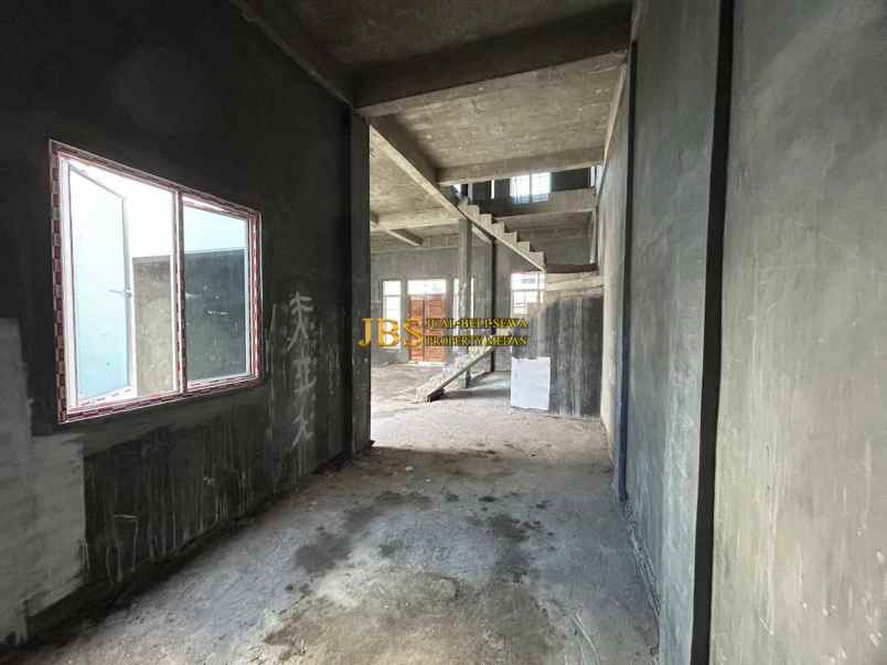 dijual ruko gudang kantor komplek deli village pulo