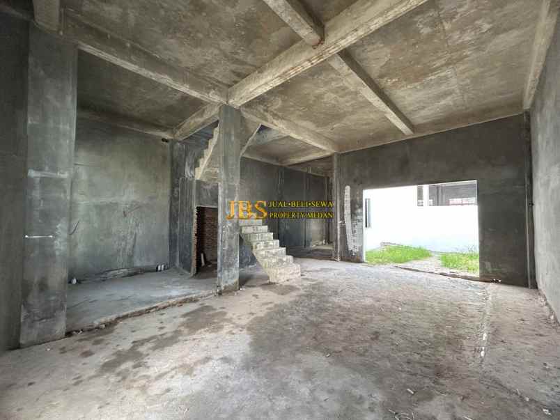 dijual ruko gudang kantor komplek deli village pulo