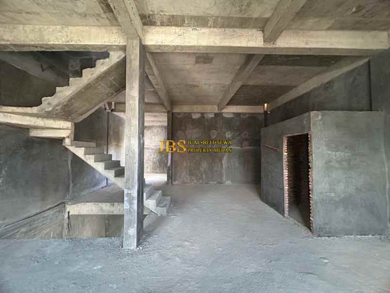 dijual ruko gudang kantor komplek deli village pulo