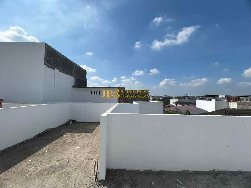 dijual ruko gudang kantor komplek deli village pulo