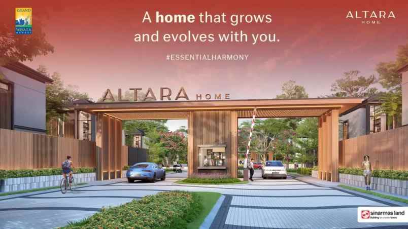 dijual rumah altara homes grand wisata